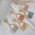 Small Fragrant Wind Metal Bag Keychain -