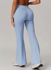 High Waist Wide Leg Yoga Flare Pants
