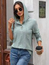 Long Sleeve Fall Drawstring Shirts Hooded Sweatshirt