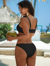 Two Piece Ribbed Bikini Set