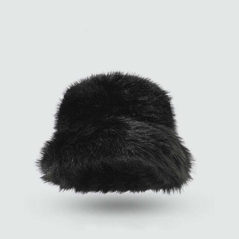 Faux Fur Bucket Hat | Cozy &amp; Stylish for a Chic Winter Look