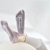 Five-Finger Non-Slip Pilates Socks