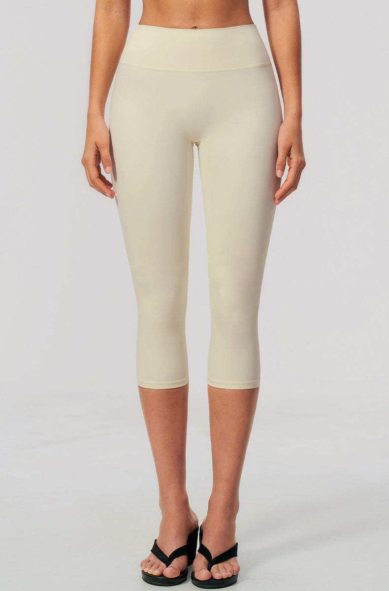 Tummy Control Capri Yoga Leggings