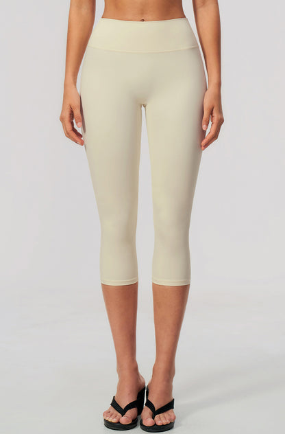 Tummy Control Capri Yoga Leggings