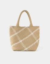 Large Capacity Handmade Woven Tote Bag