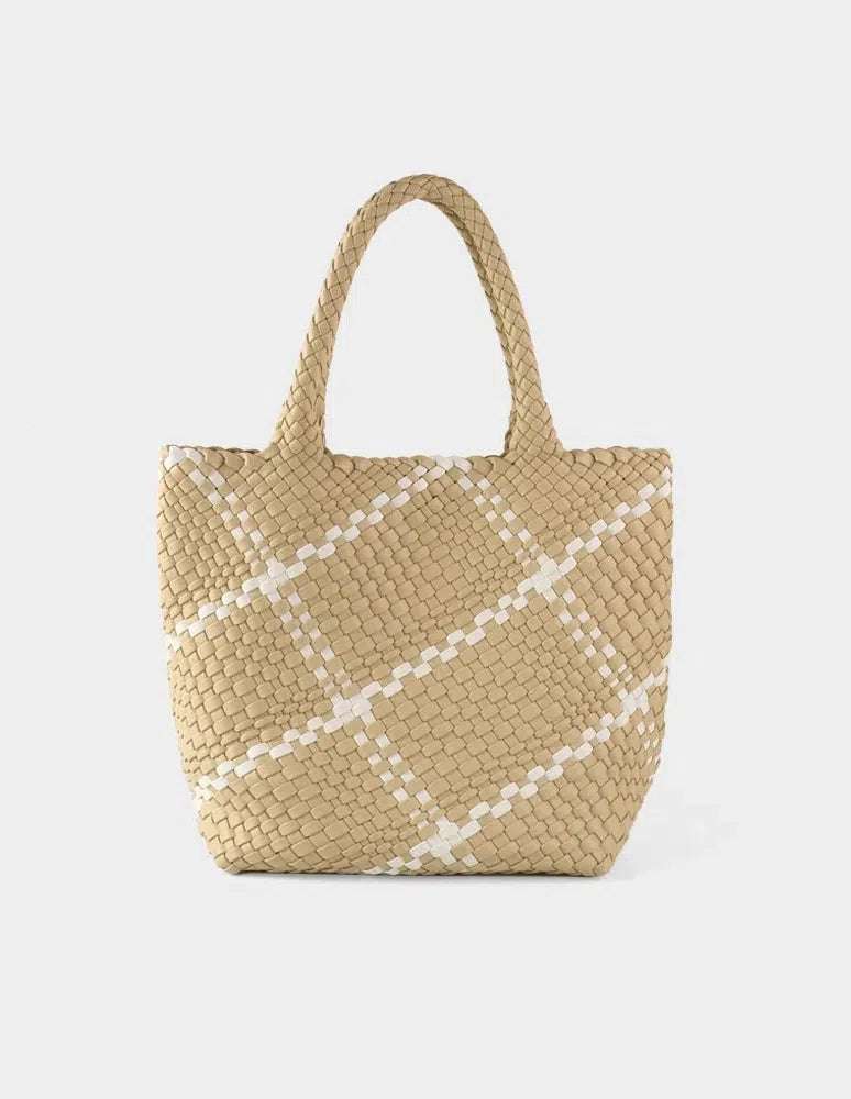 Large Capacity Handmade Woven Tote Bag | Perfect for Daily Essentials