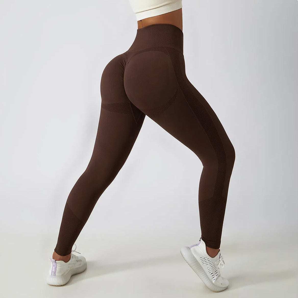 High Waisted Butt Lifting Workout Leggings | Sculpt Your Figure