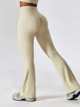 No Front Seam High Waisted Flare Bootcut Yoga Pants