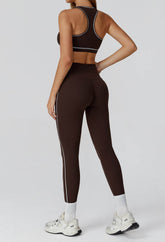 Athletic Wear with Racerback Sports Bra and Legging
