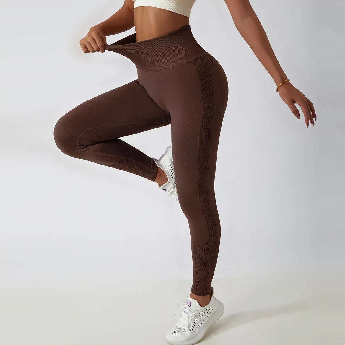 High Waisted Butt Lifting Workout Leggings | Sculpt Your Figure