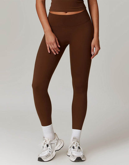 No Front Seam High Waist Sports Leggings