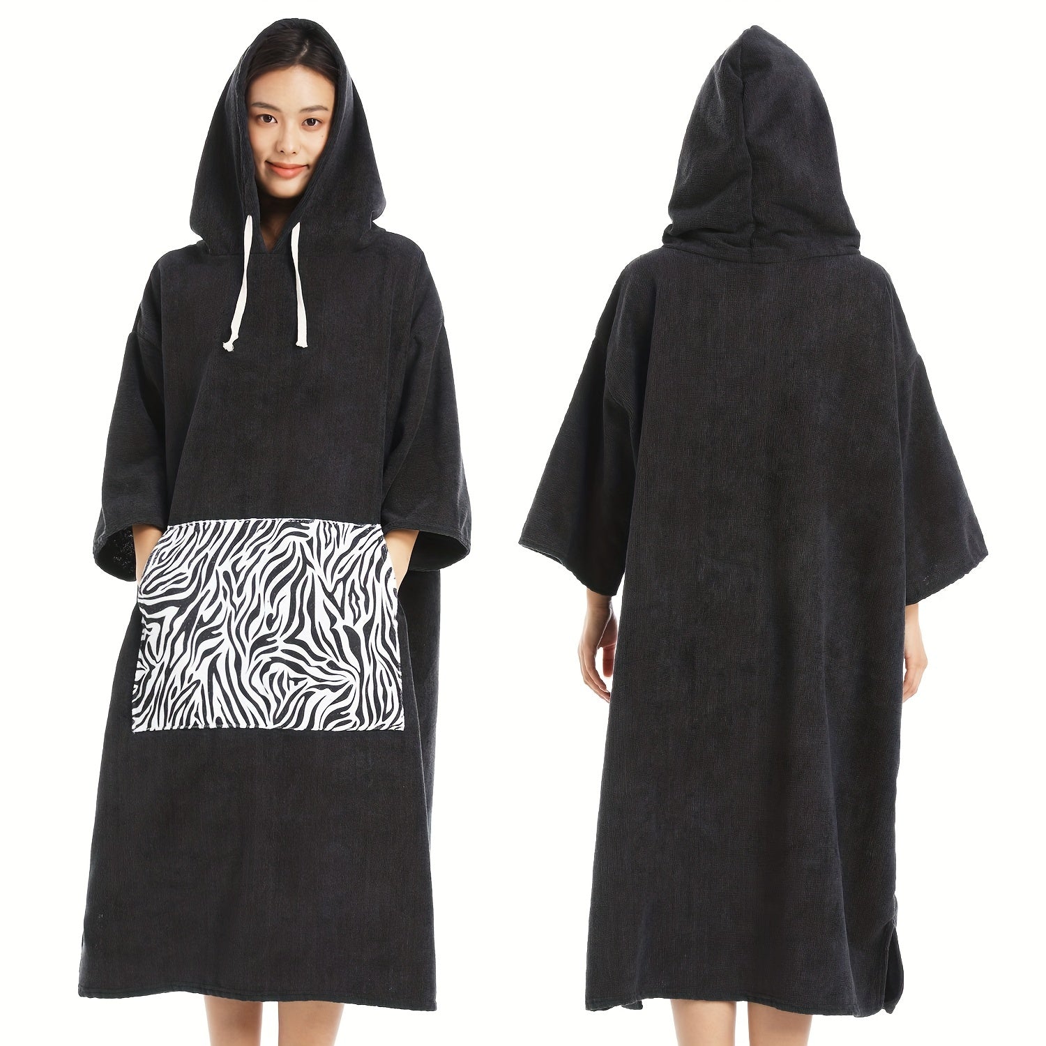 Microfiber Beach Hooded Towel