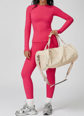 Sports Wear with Long Sleeve T-Shirt and Leggings