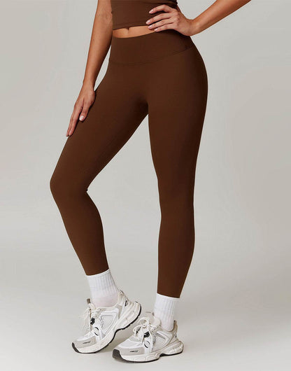 No Front Seam High Waist Sports Leggings