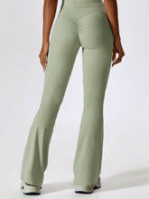 No Front Seam High Waisted Flare Bootcut Yoga Pants