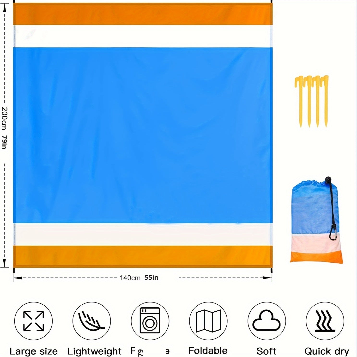 Water-Resistant Beach Blanket