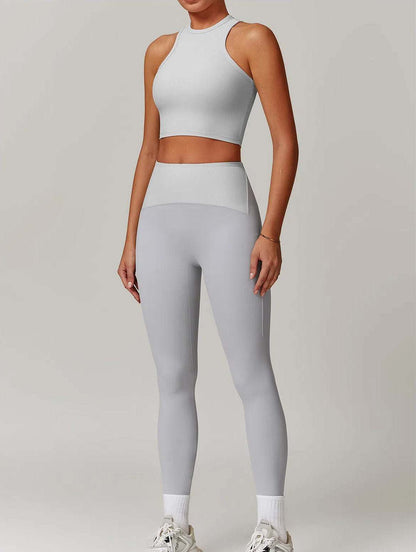 2 Piece Sports Set with Bra and Leggings | Perfect for Gym and Yoga