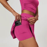 Tennis Accordion Pleated Skirt