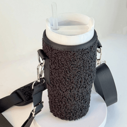 Teddy Velvet 20oz Tumbler Carry Case Neoprene Bottle Sleeve