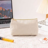 Large Capacity Corduroy Makeup Bag