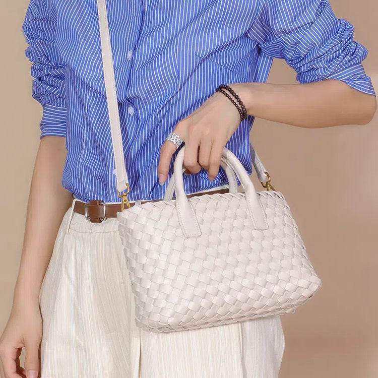 Trendy Woven Handbags with Pouch | Stylish &amp; Convenient Accessory