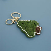 Crochet Christmas Tree Keychain Bag Pendant Christmas Gift