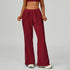 Drawstring Lounge Pants Straight Leg Joggers Trouser -