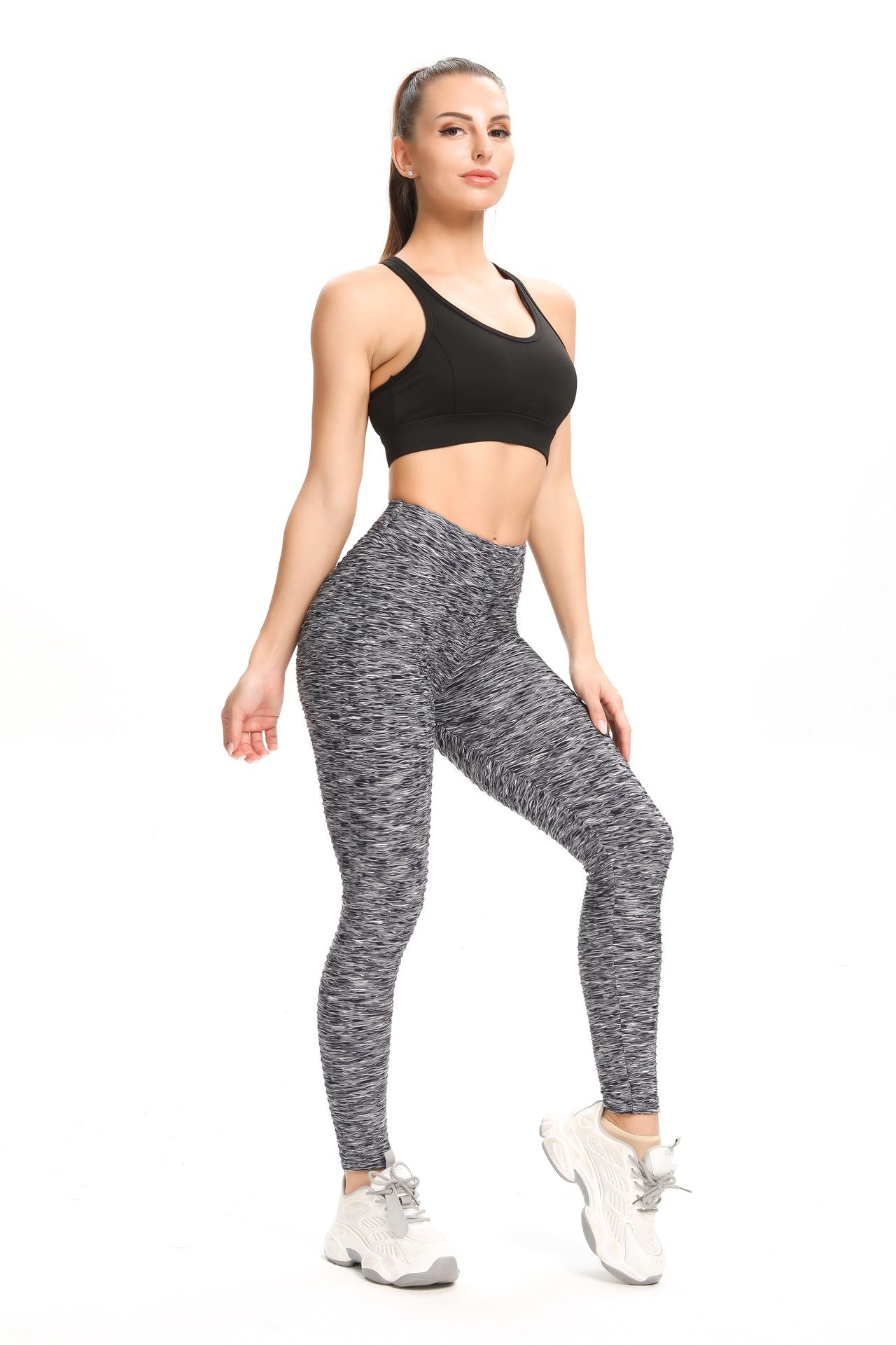 High Waisted Ruched Butt Lifting Leggings for Perfect Curves