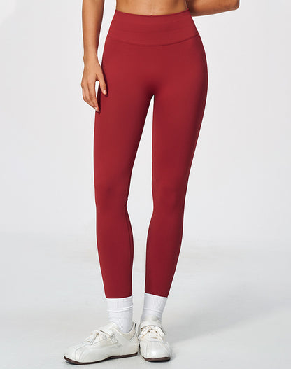 Ribbed High Waisted Seamless Workout Leggings