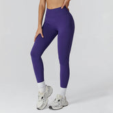 High Waist Workout Leggings Tummy Biker Pants
