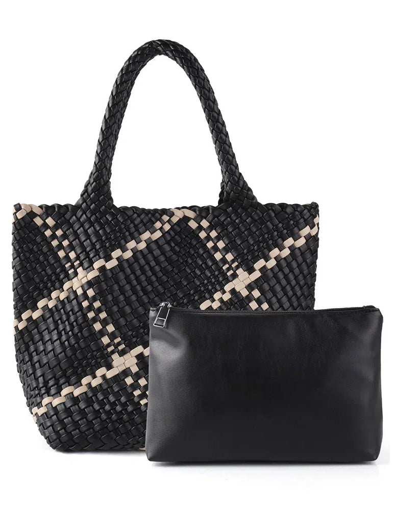 Large Capacity Handmade Woven Tote Bag | Perfect for Daily Essentials