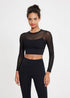 Mesh Long Sleeve Workout T-Shirt