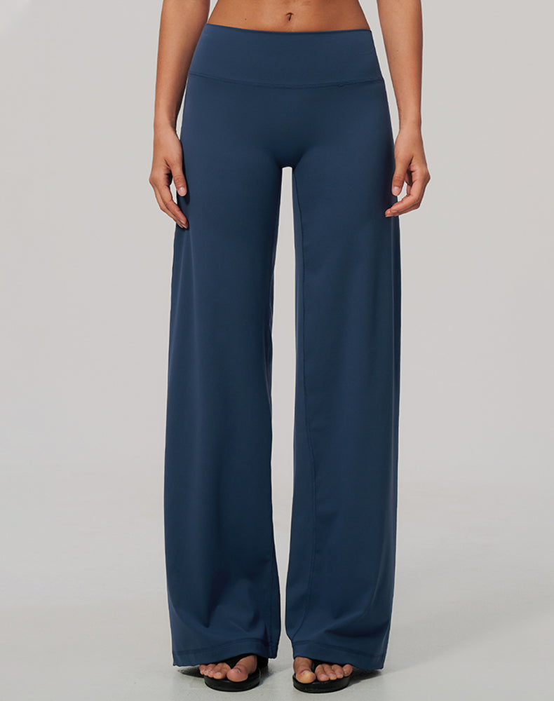Front Seam Wide Leg Yoga Pants