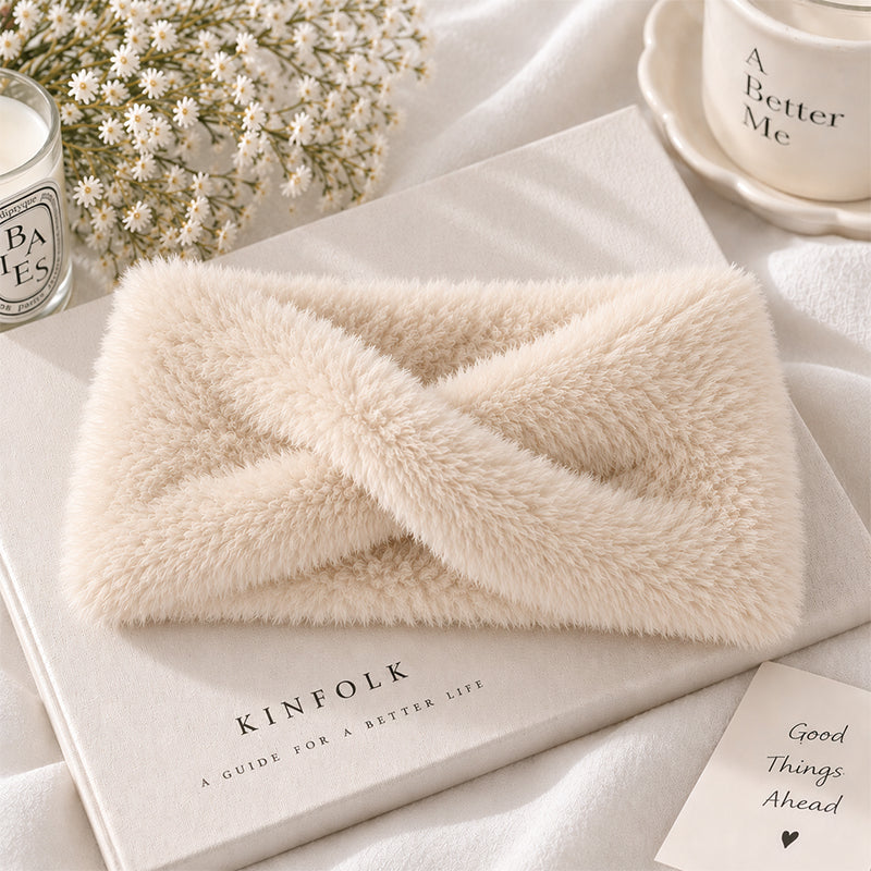 Faux Fur Headband Winter Ear Warmer Accessory