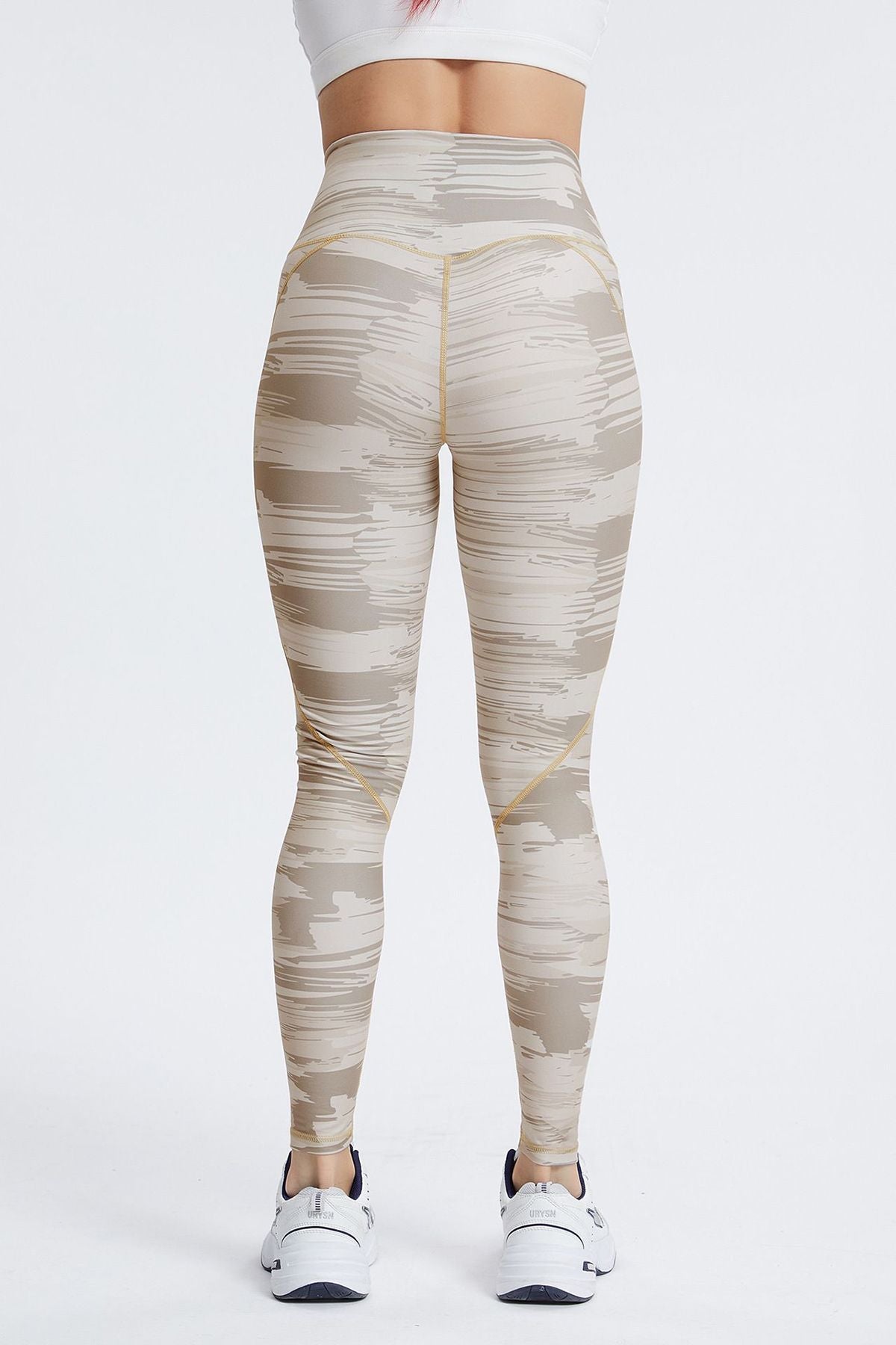 Camo High-Rise Crossover Leggings