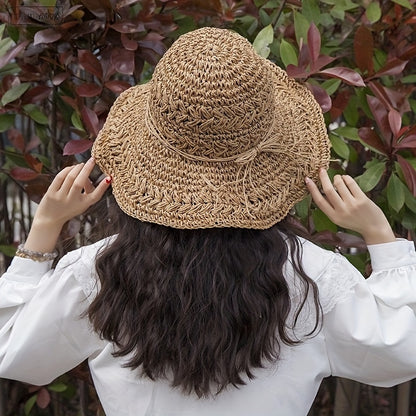 Elegant Oversized Wide Brim Sun Hat