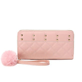 Long PU Leather Clutches Bag