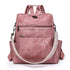 Retro Large Capacity PU Leather Backpack | Stylish and Spacious Design