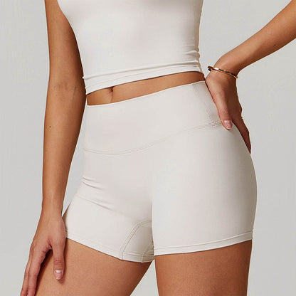 No Front Seam High Waist Biker Shorts