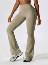 No Front Seam High Waisted Flare Bootcut Yoga Pants