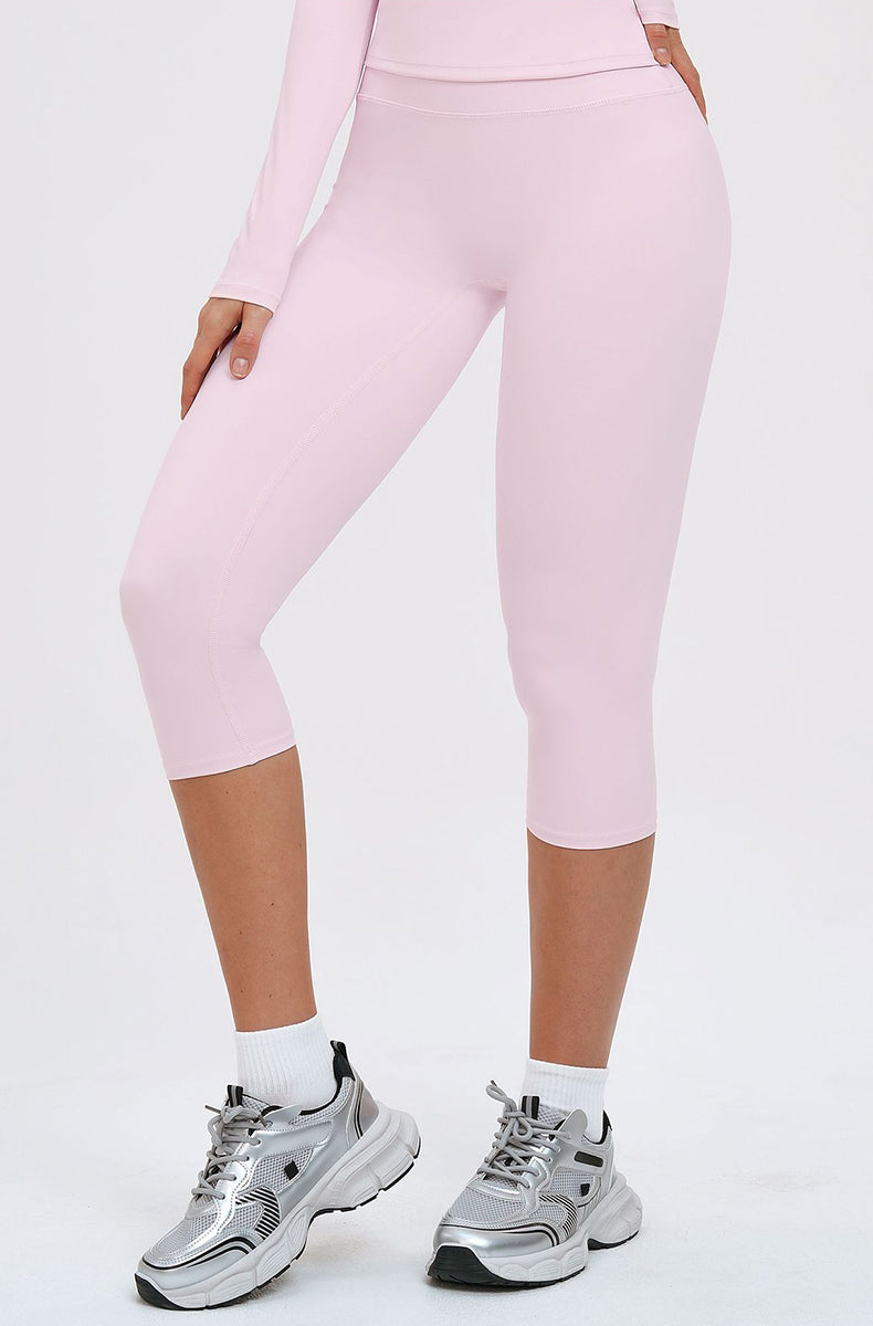 High Waist Capri Yoga Leggings