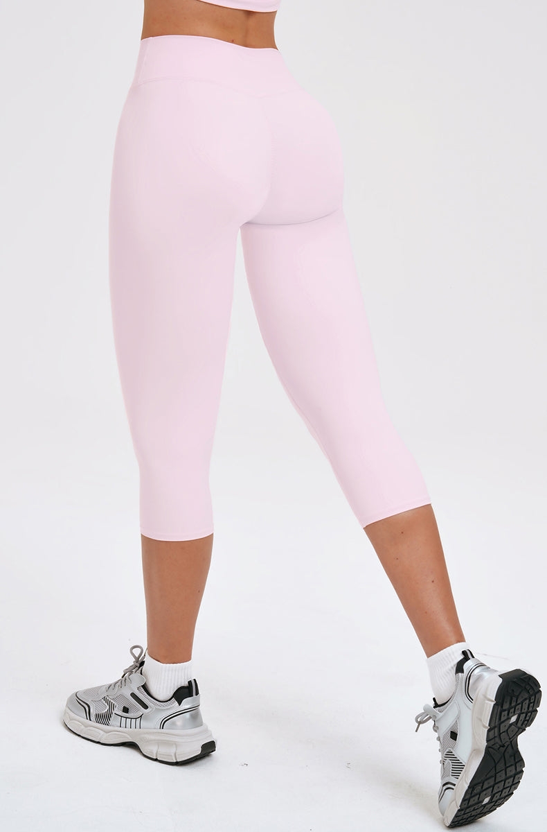 High Waist Capri Yoga Leggings
