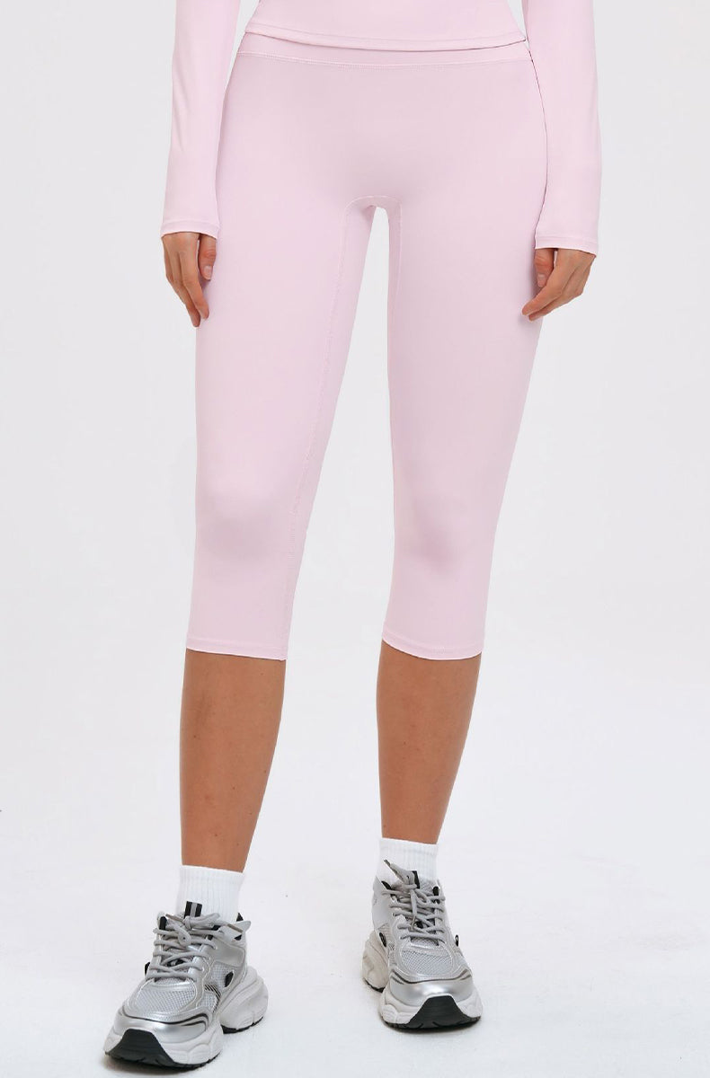 High Waist Capri Yoga Leggings