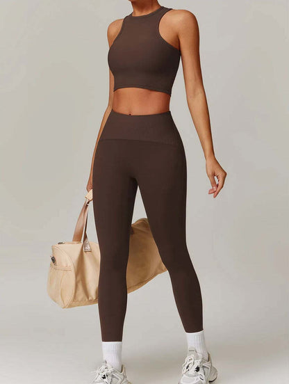 2 Piece Sports Set with Bra and Leggings | Perfect for Gym and Yoga