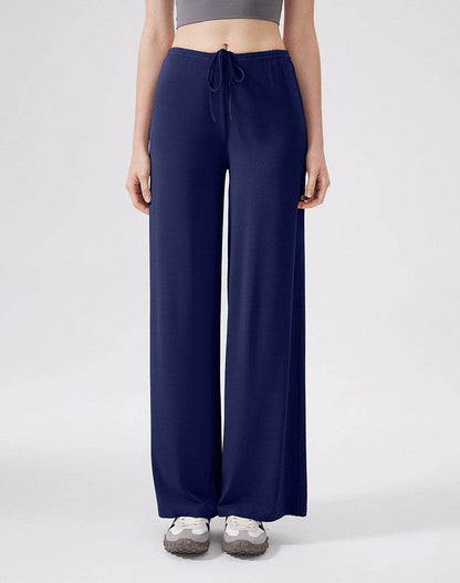 Wide Leg Sweatpants Casual Trousers Pants With Drawstring