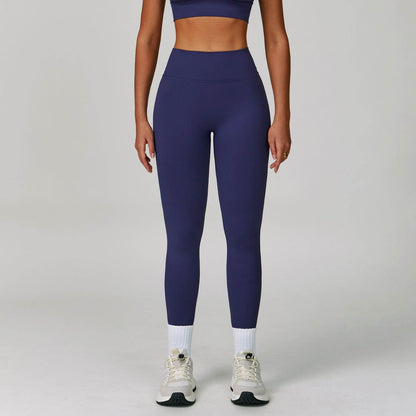 V Back High Waist Biker Legging