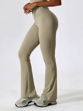 No Front Seam High Waisted Flare Bootcut Yoga Pants