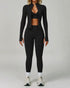 3 Pieces Activewear Set with Bra, Jacket and Legging