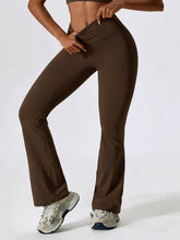 No Front Seam High Waisted Flare Bootcut Yoga Pants
