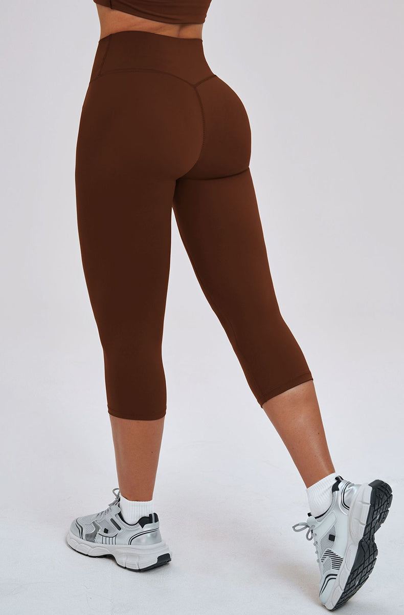High Waist Capri Yoga Leggings